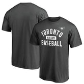 Toronto Blue Jays Iconic Primary Pill T-Shirt - Charcoal - MLB Discount