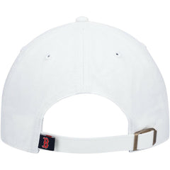 Boston Red Sox '47 Clean Up Adjustable Hat - White - 47 brand Lifestyle