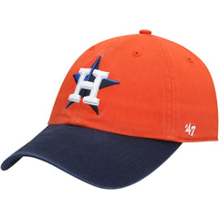 Houston Astros '47 Clean Up Adjustable Hat - Orange - 47 brand on Sale
