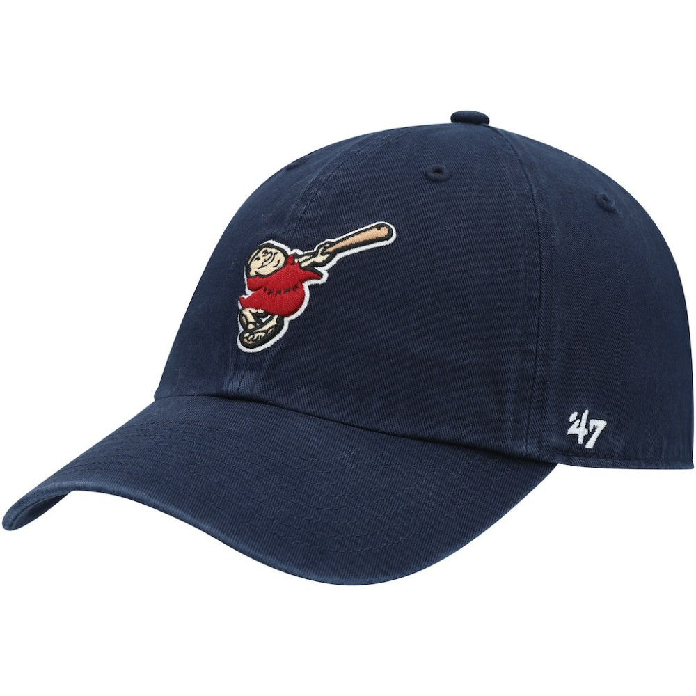 San Diego Padres '47 Logo Cooperstown Collection Clean Up Adjustable Hat - Navy - 47 brand Online