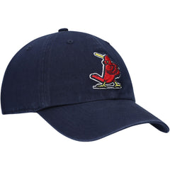 St. Louis Cardinals '47 Logo Cooperstown Collection Clean Up Adjustable Hat - Navy - 47 brand on Sale