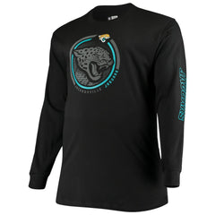 Fanatics Jacksonville Jaguars Big & Tall Color Pop Long Sleeve T-Shirt Black