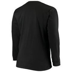 Fanatics Jacksonville Jaguars Big & Tall Color Pop Long Sleeve T-Shirt Black