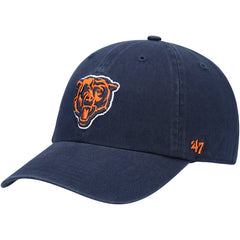 47 brand Chicago Bears '47 Primary Alternate Logo Clean Up Adjustable Hat Navy