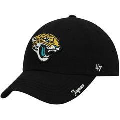 47 brand Jacksonville Jaguars '47 Women's Miata Clean Up Primary Adjustable Hat Black