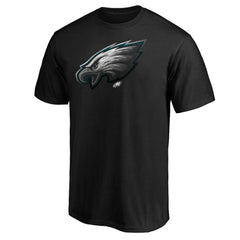 Philadelphia Eagles Midnight Mascot Team Logo T-Shirt Black