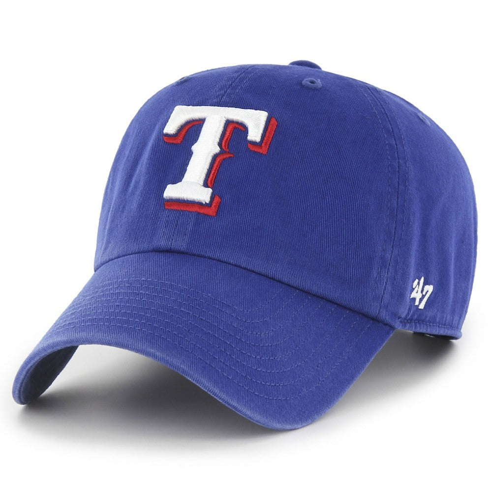 Texas Rangers '47 Heritage Clean Up Adjustable Hat - Royal - 47 brand Sale