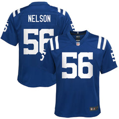 Nike Quenton Nelson Indianapolis Colts Youth Game Jersey Royal