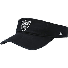 47 brand Las Vegas Raiders '47 Clean Up Visor Black