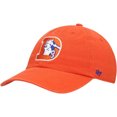 47 brand Denver Broncos '47 Clean Up Adjustable Hat Orange