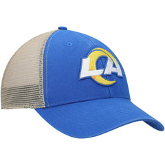 47 brand Los Angeles Rams '47 Flagship Logo MVP Snapback Hat Royal/Natural