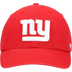 47 brand New York Giants '47 Secondary Clean Up Adjustable Hat Red