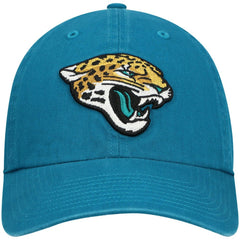 47 brand Jacksonville Jaguars '47 Secondary Clean Up Adjustable Hat Teal