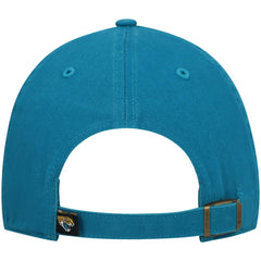 47 brand Jacksonville Jaguars '47 Secondary Clean Up Adjustable Hat Teal