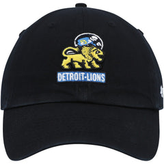 47 brand Detroit Lions '47 Clean Up Adjustable Hat Black