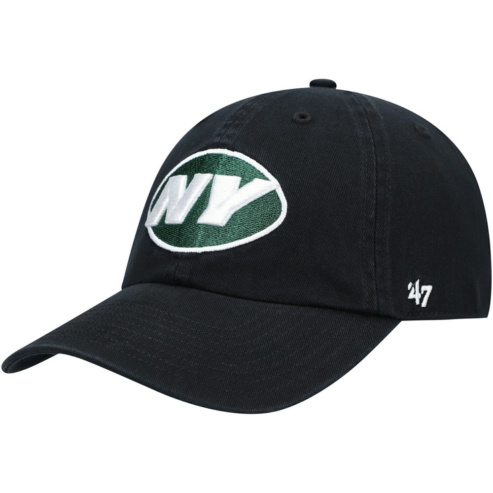 47 brand New York Jets '47 Clean Up Alternate Adjustable Hat Black