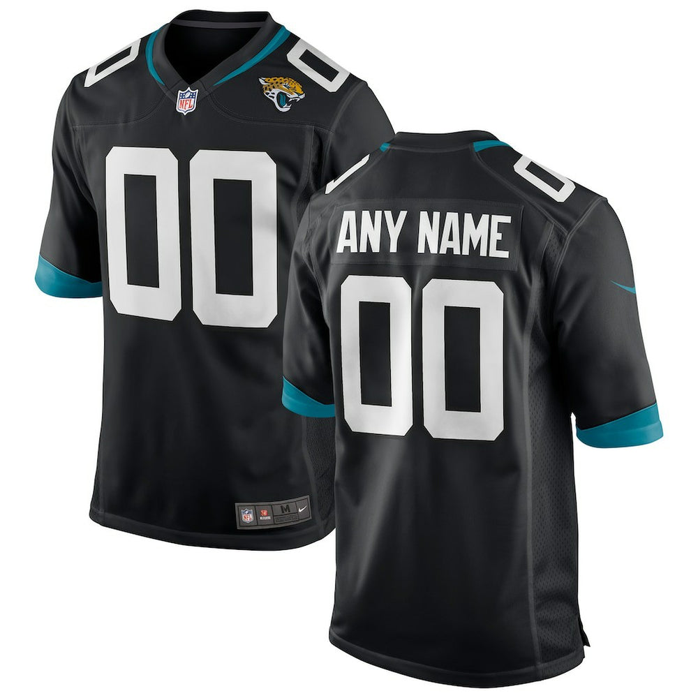 Nike Jacksonville Jaguars Custom Game Jersey Black