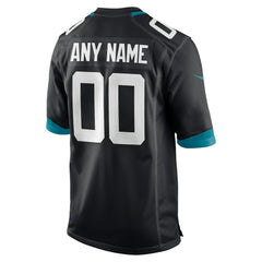 Nike Jacksonville Jaguars Custom Game Jersey Black