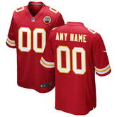 Nike Kansas City Chiefs Custom Game Jersey Red