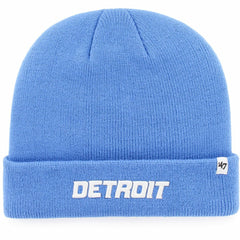 47 brand Detroit Lions '47 Youth Basic Cuffed Knit Hat Blue