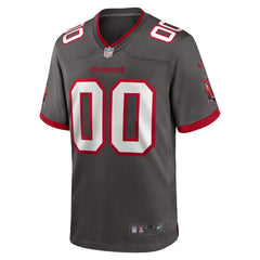 Nike Tampa Bay Buccaneers Alternate Custom Game Jersey Pewter
