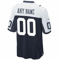 Nike Dallas Cowboys Alternate Custom Game Jersey Navy