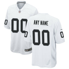 Nike Las Vegas Raiders Custom Game Jersey White