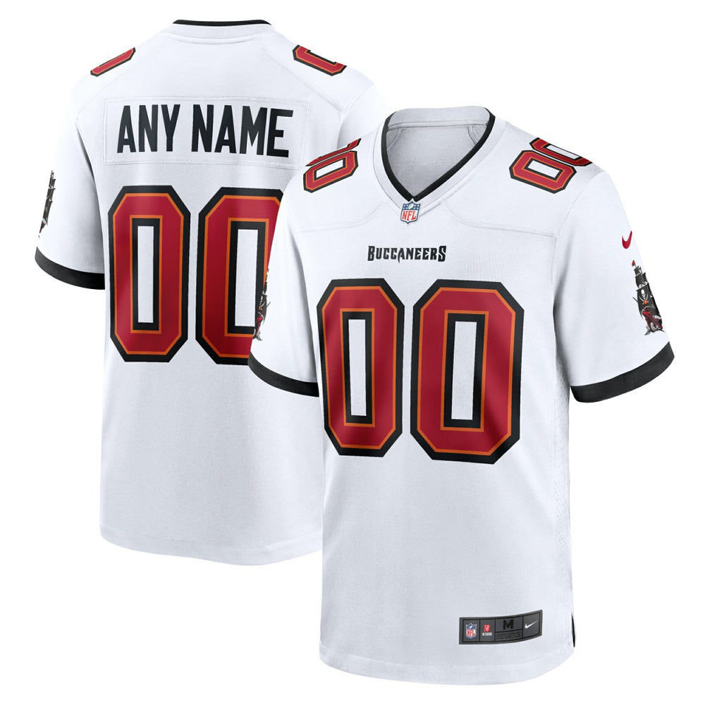 Nike Men's White Tampa Bay Buccaneers White Custom Game Jersey
