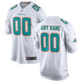Nike Miami Dolphins Custom Game Jersey White
