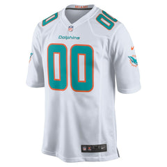 Nike Miami Dolphins Custom Game Jersey White