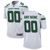 Nike New York Jets Custom Game Jersey White