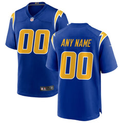 Nike Los Angeles Chargers Alternate Custom Game Jersey Royal