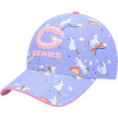 47 brand Chicago Bears '47 Girls Preschool Unicorn Clean Up Adjustable Hat Purple