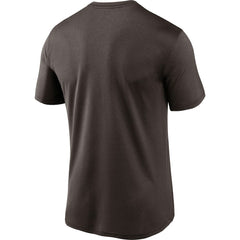 Nike Cleveland Browns Logo Essential Legend Performance T-Shirt Brown