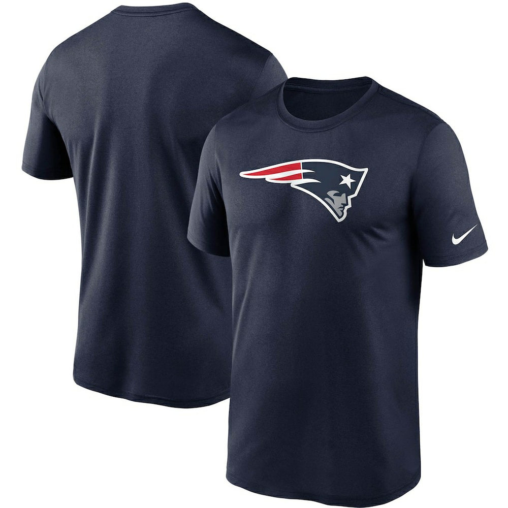 Nike New England Patriots Logo Essential Legend Performance T-Shirt Navy
