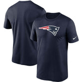 Nike New England Patriots Logo Essential Legend Performance T-Shirt Navy