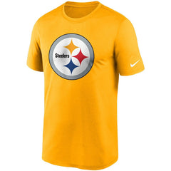 Nike Pittsburgh Steelers Logo Essential Legend Performance T-Shirt Gold