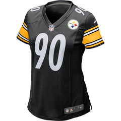 Nike T.J. Watt Pittsburgh Steelers Women's Game Jersey Black