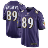 Nike Mark Andrews Baltimore Ravens Game Jersey Purple