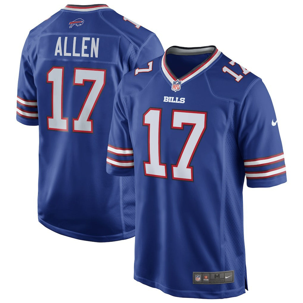 Nike Josh Allen Buffalo Bills Team Game Player Jersey Royal