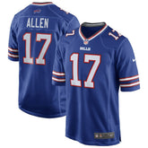 Nike Josh Allen Buffalo Bills Team Game Player Jersey Royal