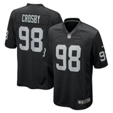 Nike Maxx Crosby Las Vegas Raiders Game Jersey Black