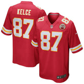 Nike Travis Kelce Kansas City Chiefs Game Jersey Red