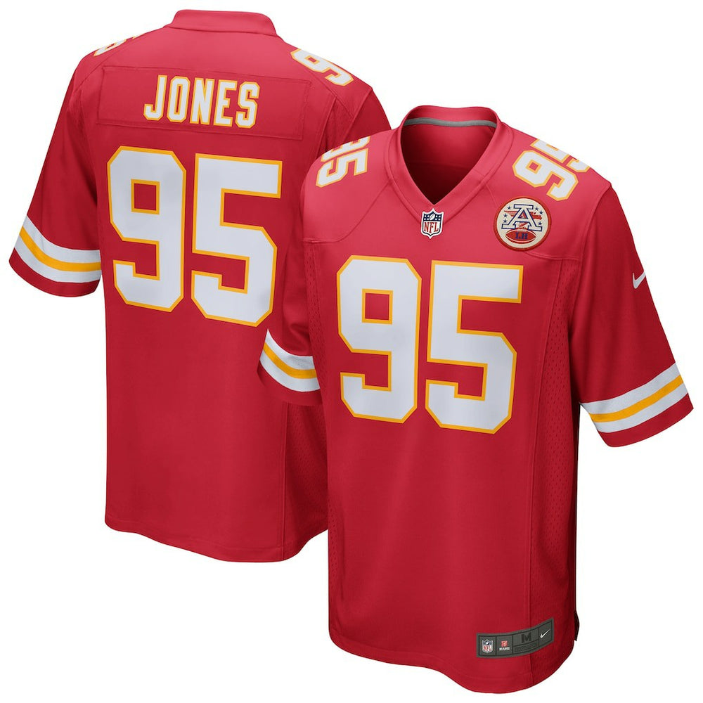 Nike Chris Jones Kansas City Chiefs Game Jersey Red