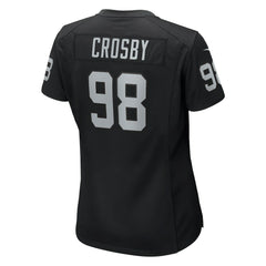 Nike Maxx Crosby Las Vegas Raiders Women's Jersey Black