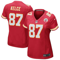 Nike Travis Kelce Kansas City Chiefs Women's Game Jersey Red