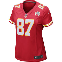 Nike Travis Kelce Kansas City Chiefs Women's Game Jersey Red