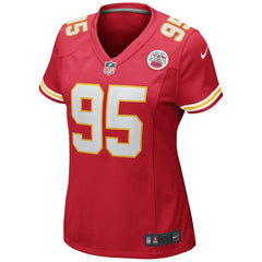 Nike Chris Jones Kansas City Chiefs Women's Game Jersey Red