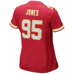 Nike Chris Jones Kansas City Chiefs Women's Game Jersey Red