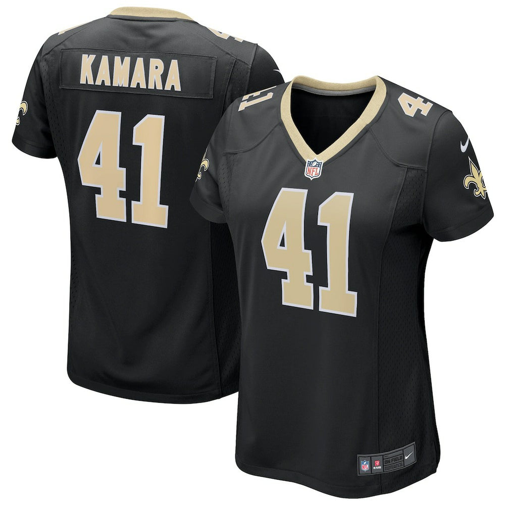 Nike Alvin Kamara New Orleans Saints Women's Game Jersey Black